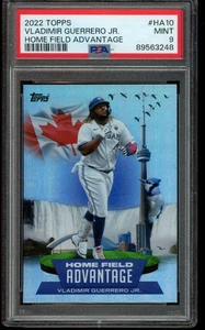 2022 Topps Vladimir Guerrero Jr. Home Field Advantage PSA 9 MINT - Picture 1 of 2