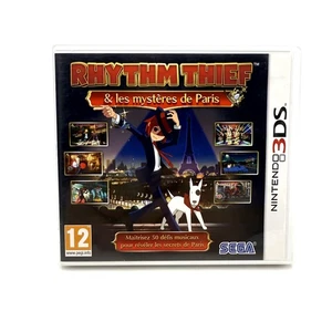 Rhythm Thief & Les Mystères De Paris Nintendo 3DS KOMPLETT PAL CIB FR SEHR GUTER ZUSTAND SELTEN - Bild 1 von 3