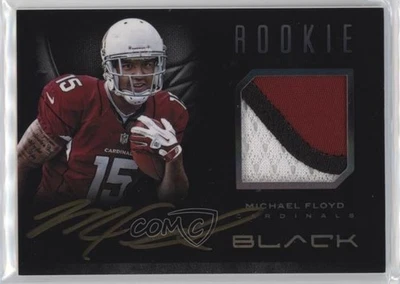 2012 Panini Black дебютант подпись материалы премьер /349 Майкл Флойд #8 авто RC - Изображение 1 из 2