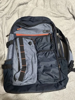 Swiss Tech Grey/Black/Orange Laptop Backpack Travel Bag - Image 1 of 4