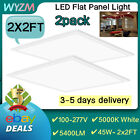 2x2 Led Light Panel - 45watt Dimmable Drop Ceiling Led Flat Panel Lighting 5000k