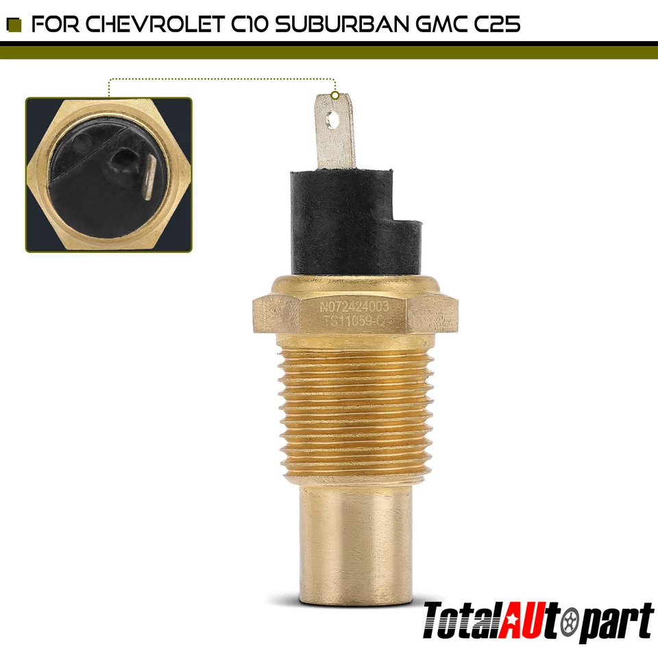 Sensor de temperatura del refrigerante del motor para Chevrolet Blazer Suburban GMC C25 Jimmy Foto 1 de 4