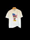 T-shirt vintage Mickey Mouse America 4 juillet XL Walt Disney World années 90