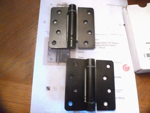 4 cerniere a molla con angoli raggio 1/4" e modello foro modello confezione da 2 - Foto 1 di 3