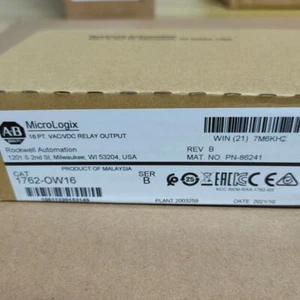 NEW Unopened AB1762-OW16 / B MicroLogix PLC Output Module 1762OW16 - Picture 1 of 6