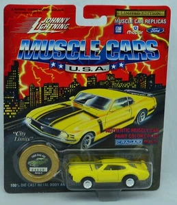 Johnny Lightning Muscle Cars USA 1969 Olds 442 Series 9 Coin #04630 Yellow 1994 - Picture 1 of 11