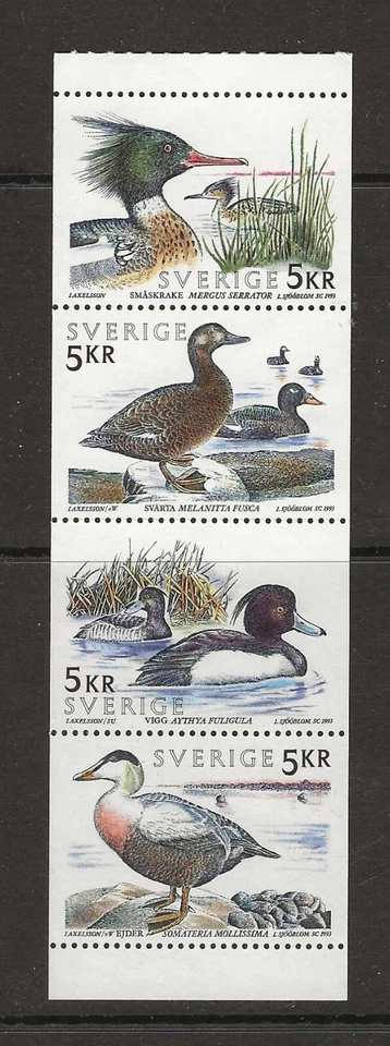 Sweden 1993 water birds MNH  (a494c) - Image 1 of 1