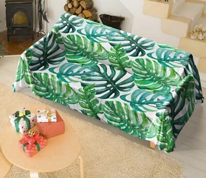 3D Leaves G8133 Sofa Cover High Stretch Lounge Slipcover Protector Couch Cover - Bild 1 von 5