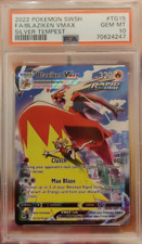 PSA 10 Blaziken Vmax Full Art TG15/TG30 - 2022 Silver Tempest Pokémon