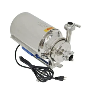 3Ton Sanitary centrifugal pump Lift 52ft Corrosion-resistant material Transfer - Picture 1 of 18