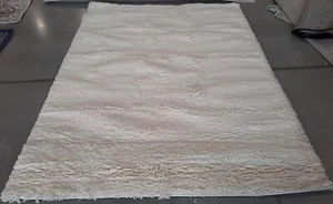 IVORY 5'-3" x 7'-6" Flaw in Rug, Reduced Price 1172768370 SG151-1212-5 - Picture 1 of 4