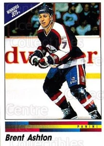 1990-91 Panini Stickers #321 Brent Ashton - Picture 1 of 1