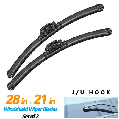 Juyioudy Windshield Wiper Blades Fit For Ford Transit-250 2016-2015 28" 21" 6Pc Foto 1 de 4