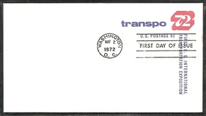US Scott # U565 Transpo 72 FDC.  Ready For cachet. - Picture 1 of 1