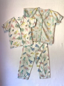 Pigiama Vintage Jm Creations Teletubbies Bottoni Top Pantaloni Needlecraft Made R.P. - Foto 1 di 22