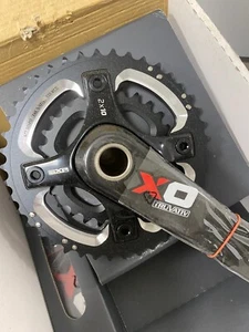 Sram Truvativ X.0 GXP 2.2 10-fach 175 42-28T Kurbelgarnitur (rot) 00.6115 422.130 - Bild 1 von 11
