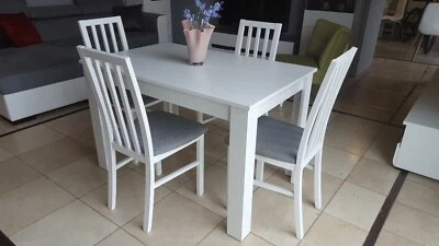 Ramen midi extending dining table, modern, solid, high quality, perfect size! - Image 1 of 4
