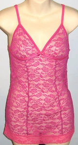 New Jacob Size M Pink Lace Teddies~Babydoll - Picture 1 of 2