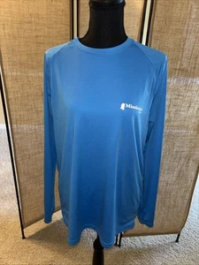 State Of Mind Size M Blue Long Sleeve Polyester Mississippi Shirt - Picture 1 of 6