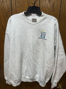 Sudadera de Colección Hanes 26.2 Estudiantes Correr LA Maratón Finisher Cuello Redondo Grande - Imagen 1 de 4