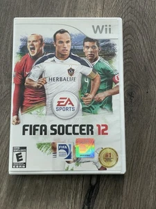 FIFA Soccer 12 (Nintendo Wii, 2011) CIB Complete w/ Manual TESTED & WORKS - Picture 1 of 6