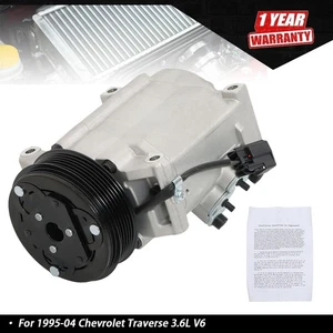 CO 21625C Air Conditioner compressor Fit For 1995-04 Chevrolet Traverse 3.6L V6 - Picture 1 of 10