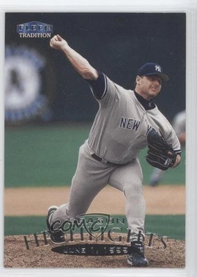 1999 Fleer Tradition Update Roger Clemens #U-143 - Image 1 of 2
