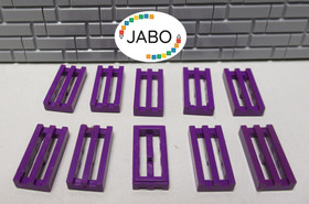 (D4/15/10) LEGO 10x2412b Grid Tile Tile 1x2 Dark Purple