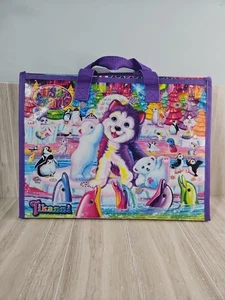 Lisa Frank Tikanni Husky Coloring & Activity Set Tri-Fold Out Storage Case Kids - Picture 1 of 12