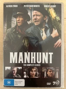 Manhunt (1970) The Complete Series Robert Hardy- 7 Disc DVD Boxset UK Compatible - Picture 1 of 2