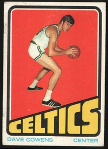 1972-73 Topps #7 Dave Cowens Boston Celtics Vintage - Crease B25:6 - Picture 1 of 3
