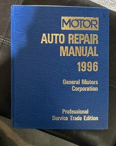 Motor Auto Repair Manual 1996 General Motors Corporation, Professional Ed. - Picture 1 of 7