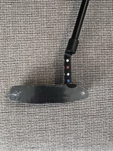 Sizemore SB-2C ind-x Face Milled Putter 34-1/2 Charcoal Hand Engraved Dots - Picture 1 of 15