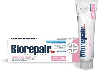 BIOREPAIR Plus Parodontgel Gum- Fluoride Free Toothpaste, 75 ml (Pack of 1)