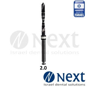 Taladro Dental Riego Externo 2.0 Recubrimiento Carbono Calidad Premium - Imagen 1 de 2