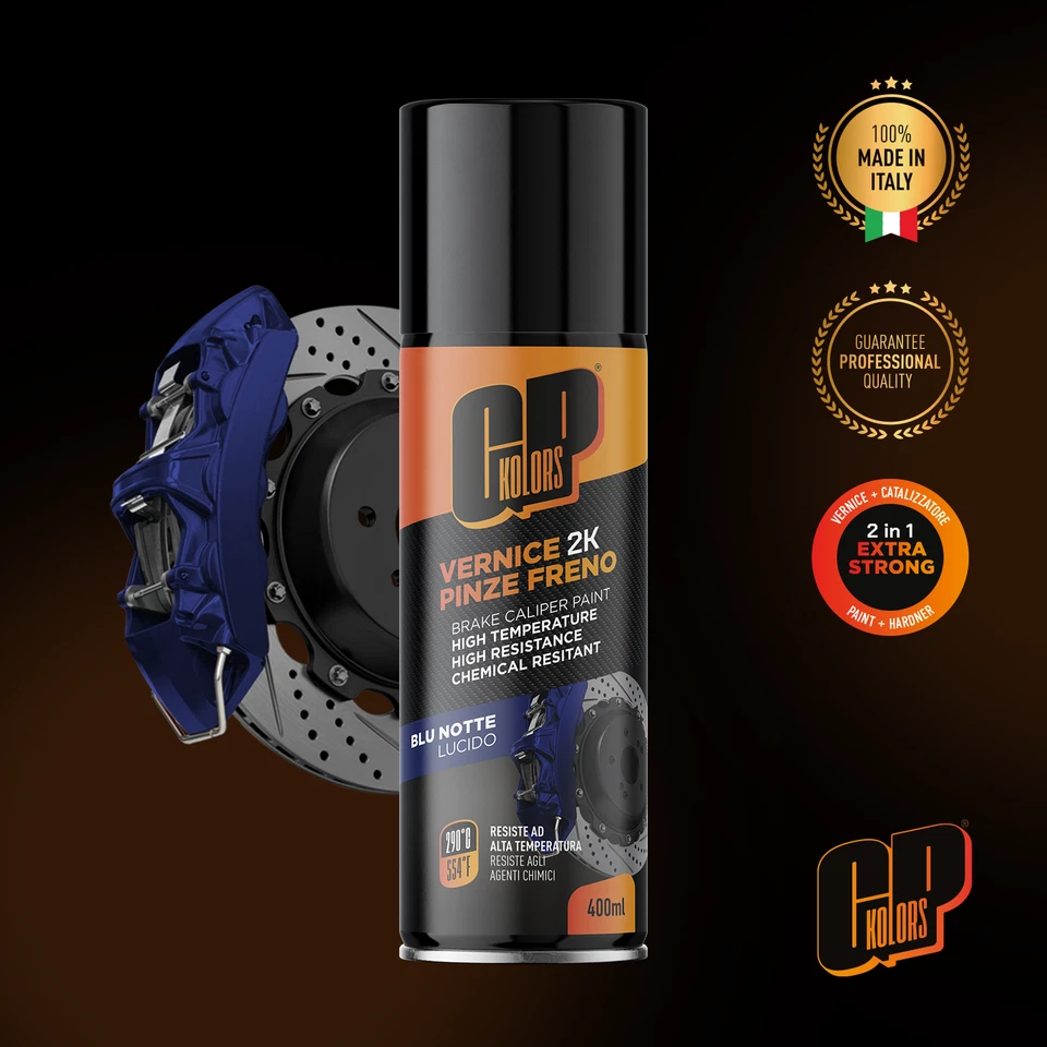 Vernice 2K Pinze Freno Spray BLU | Chemical Resistant - Immagine 1 di 1