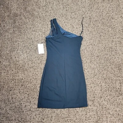 $225 New BAILEY 44 Midnight Navy Blue Women's Size SMALL Romy Dress Asymmetrical - Image 1 of 4