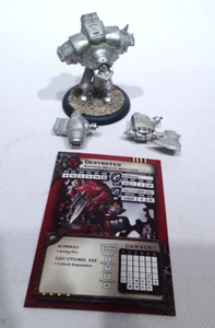 WARMACHINE Khador Destroyer War Jack Metal Model - Picture 1 of 4