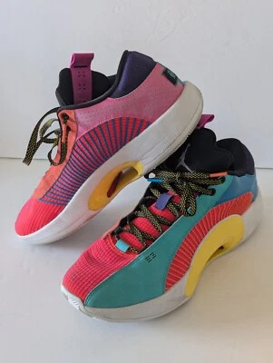 ~BUENO~ Tenis Nike Air Jordan XXXV 35 Low Reflexology DJ2831 300 para hombre talla 12” Foto 1 de 4