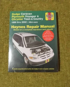 Dodge Caravan Plymouth Voyager & Chrysler Town & Country 1996 thru 2002 Haynes R - Picture 1 of 1