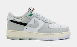 Nike Air Force 1 ’07 LV8 Split Light Silver Black DZ2522-001 Retro Sneakers - Picture 1 of 10