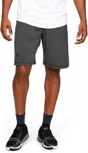Under Armour mens Raid 10-inch Workout Gym Shorts , Carbon Heather SZ S - Picture 1 of 2