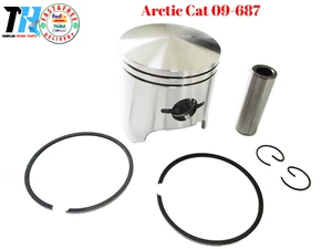 For Arctic Cat Snowmobile 09-687 Piston Kit STD 73.4mm 3004-062 3005-297 +Ring - Picture 1 of 8