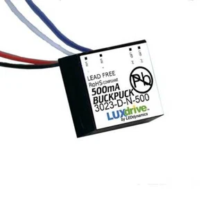 BuckPuck con cable LuxDrive - controlador LED de corriente constante de 500 mA sin atenuación - Imagen 1 de 1