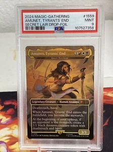 PSA 9 Mint Amunet, Tyrants' End - Queen Marchesa (Rainbow Foil) - Secret Lair - Bild 1 von 4