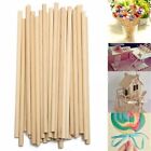 Children counting stick Wooden diy craft Round Wooden Rods Educational Toys
