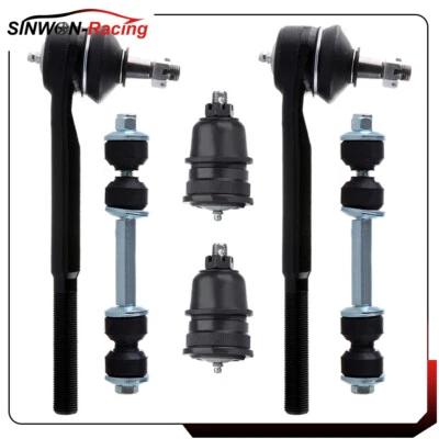 Barra de amarre exterior de 6 piezas + barra estabilizadora + rótulas para Chevy Camaro Firebird 1982-1992 Foto 1 de 4