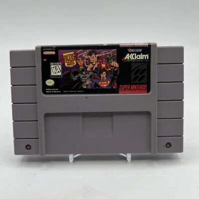 Justice League Task Force (Super Nintendo Entertainment System, 1995) Game - Image 1 of 3