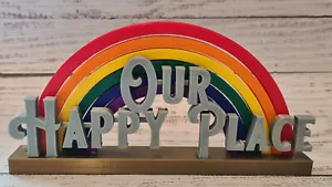 Bellissima Insegna Arcobaleno Regalo Personalizzato. Insegnante, matrimonio, orgoglio, felice, amico - Foto 1 di 4