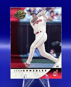 2001 Donruss Class of 2001 JUAN GONZALEZ #34 Cleveland Indians - Picture 1 of 2